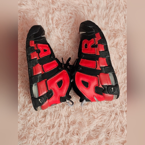 Nike Air More Uptempo GS Black/Grape/Gold WITHOUT ORIGINAL BOX - Picture 7 of 9